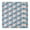 Blue Red Checkered, variant on Orange and White Diamond Pattern Square Fitted Tablecloth with Elastic Edge,Square Table Cover,Washable Elastic Table Cover for Home Kitchen Party Decor 36"x36"