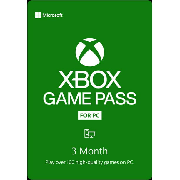 Xbox Game Pass For Pc Microsoft Windows 10 Digital Download Walmart Com