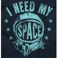 thumbnail image 2 of I Need My Space Star Astronaut Plus Size Crewneck Graphic Tee Shirt Brisco Brands 2X, 2 of 5