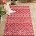thumbnail image 2 of BERTHMEER Red&White 3x5 ft Christmas Area Rugs for Living Room,Non-Slip Entrance Hall Rugs,Kitchen Washable Rugs,Baroque Decorative Carpet, 2 of 6