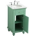 thumbnail image 2 of Elegant Lighting VF12319AW-VW Otto 18" Free Standing Single Basin Vanity Set - Off White, 2 of 7
