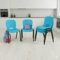 thumbnail image 4 of Lifetime Contemporary Children’s Stacking Chairs, 4-pack (Blue), 4 of 5