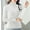 White, variant on DondPO Workout Tops for Women Going Out Tops Spring And Autumn High Neck Bottoming Womens Long Sleeve Casual Loose T Shirt Dress Womens Cotton Long Sleeve T Shirt Crop Tops for Women Sexy Tops Pink M