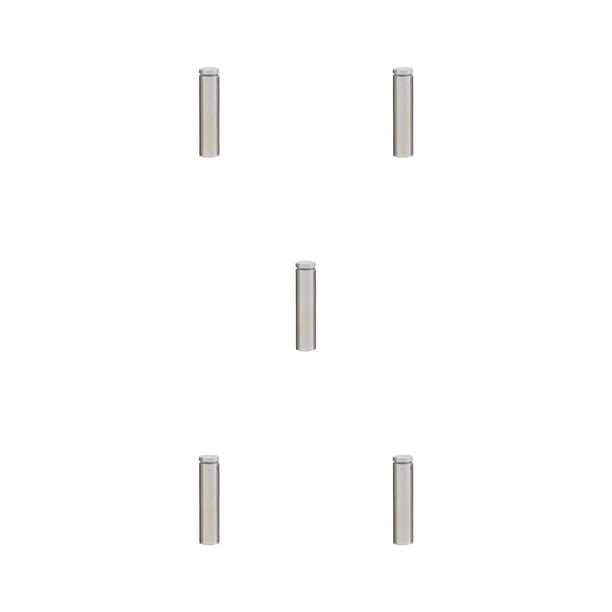 Kenally Tornillo publicitario Hueco Vidrio duradero Espejo Clavo Tuerca a prueba de rayones Perno Fuerte capacidad de carga para placa acrílica 16x100 Type2 NO2 Kenally CBP341792