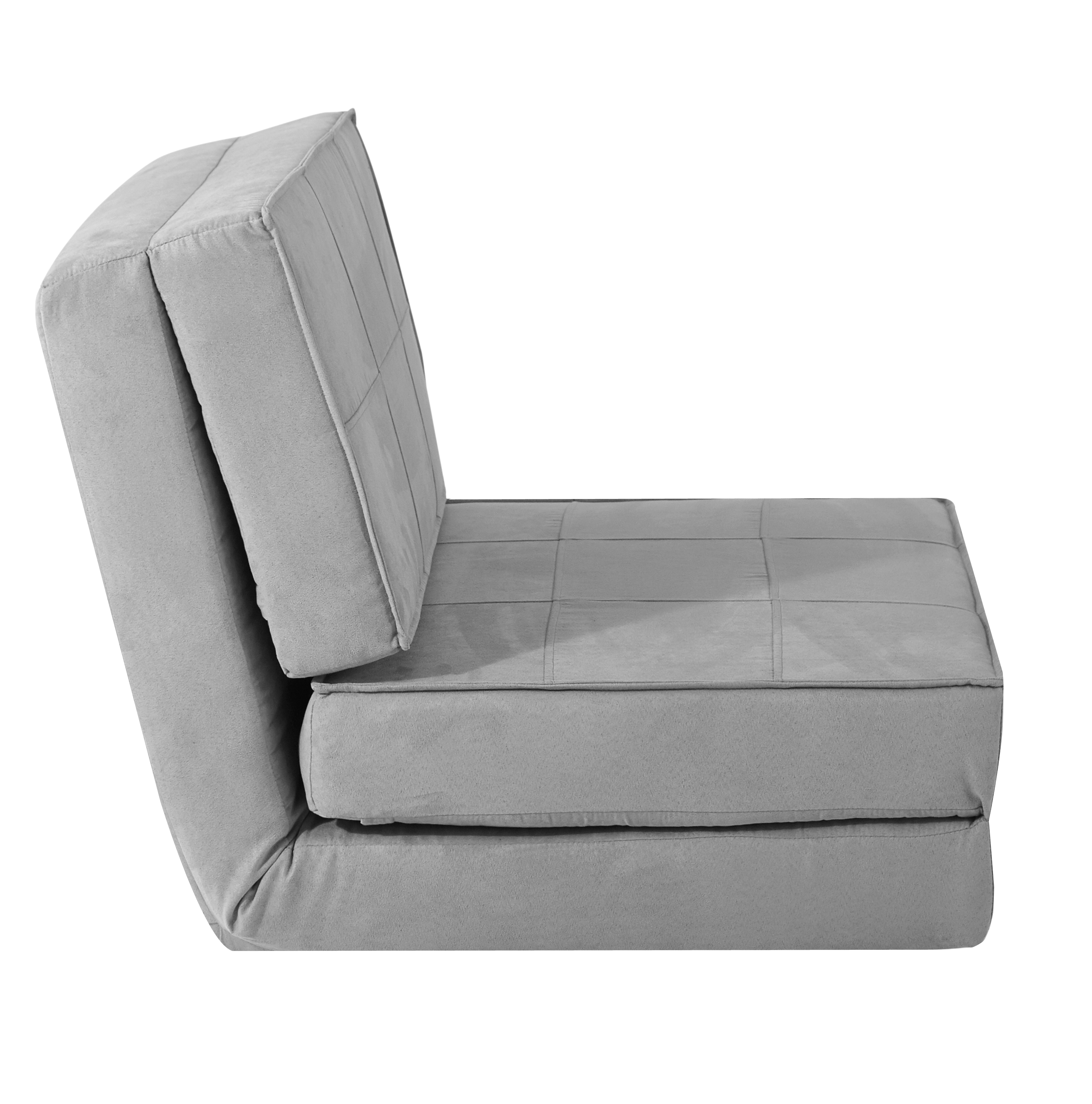 Buy Your Zone Ultra Suede Convertible Flip Chair