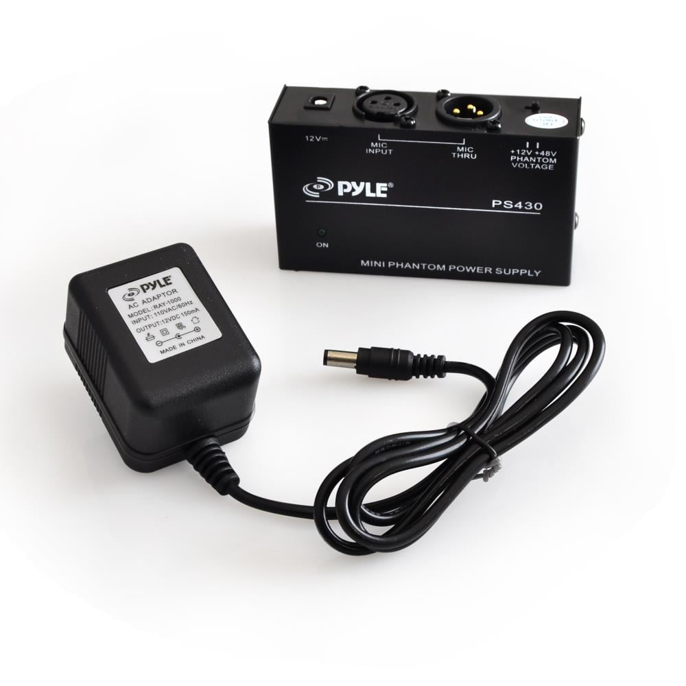 NEW Pyle PS430 Compact 1 Channel 48V Phantom Power Supply Lot of 4