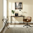 thumbnail image 4 of Homy Casa 47.2" Computer Desk for Home Office Workstation Bedroom, Natural, 4 of 6