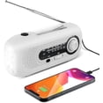 thumbnail image 1 of Solar Radio, Emergency Hand Crank Solar Powered AM/FM Weather Radio, 1 of 5