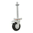 thumbnail image 3 of yotijay Scaffolding Caster Adjustment Rod Design Swivel Caster for Workbench Shelves Rubber, 3 of 8