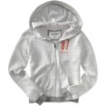 thumbnail image 1 of Aeropostale - Sudadera con capucha para mujer con cremallera Aero 87, gris, grande, 1 of 2