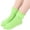 A-Green180, variant on Yuanlong Women's Lace Anklet Socks Solid Color Cotton Socks Lace Mid Calf Socks Stylish Casual Short Socks