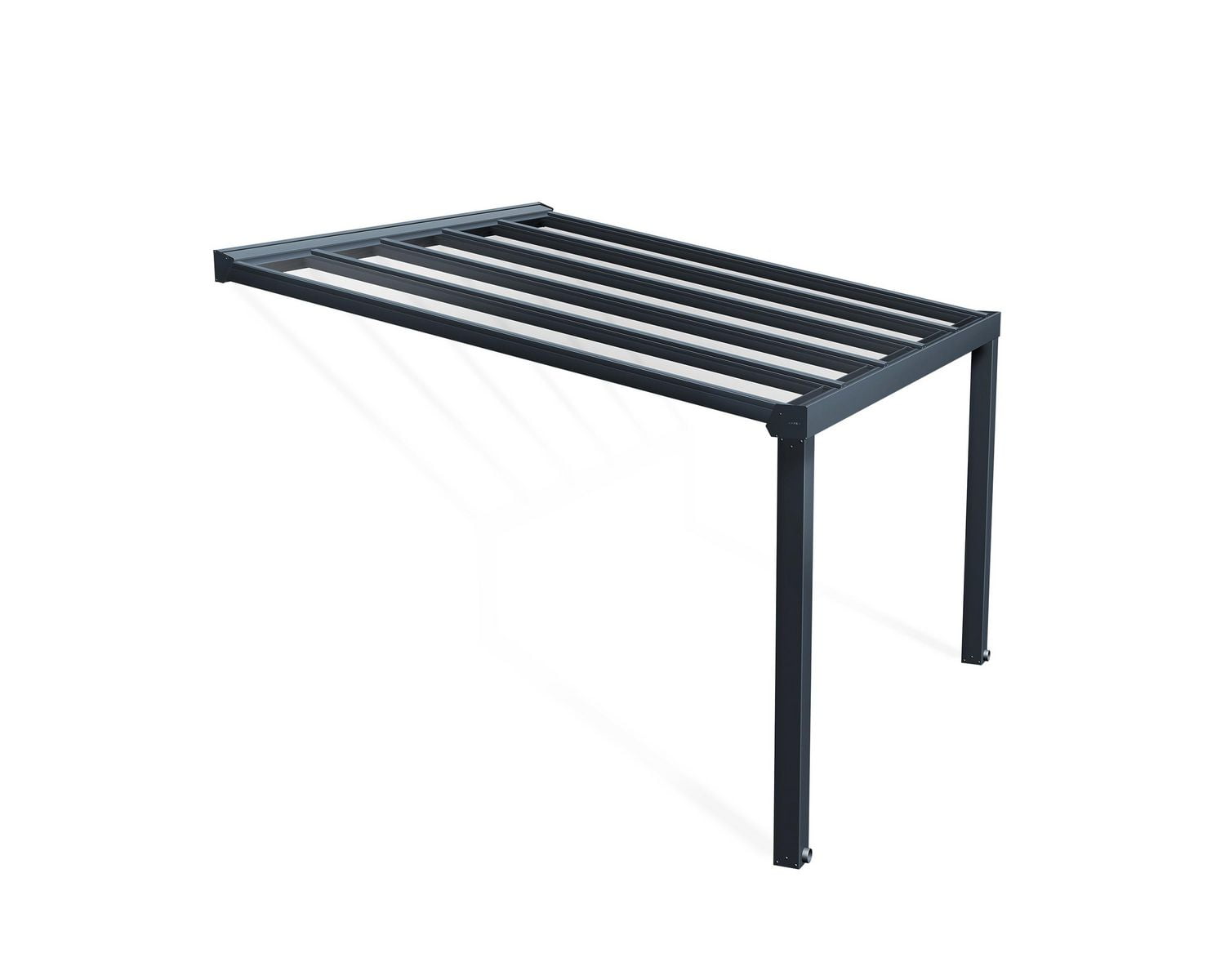 CANOPIA by PALRAM Stockholm 11 ft. x 12 ft. Aluminum Patio Cover - Grey