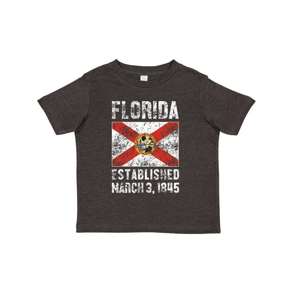 Inktastic Established March 3, 1845 Florida Flag Boys or Girls Toddler T-Shirt