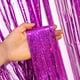 thumbnail image 1 of 1 cortina de seda con forma de lluvia láser de 2 metros, fondo para fiesta de cumpleaños, decoración, accesorios, borlas, cortina de puerta, fondo de pared, 1 of 1