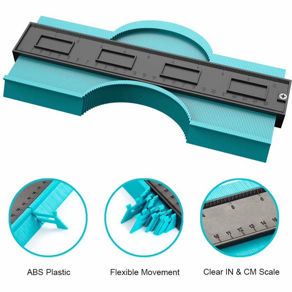 Aptoco Contour Duplicator Profile Gauge Adjustable Lock Precisely Copy