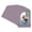 Grape Purple, variant on Purple Iris Picture Frame Mat for 5x7 Frames - Oval Opening for 4x6 Photos - 1 Mat