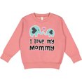 thumbnail image 2 of Inktastic I Love My Mommy Toddler Sweatshirt, 2 of 4