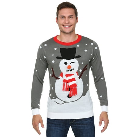 Snowman with Scarf Ugly Christmas Sweater | Walmart Canada