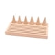 thumbnail image 1 of Expositor de joyas, vitrina, bandeja de madera para guardar anillos y conos para el hogar y la tienda. 6 Cono 6 Ranura, 1 of 9
