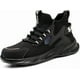 thumbnail image 1 of Zapatos de seguridad para hombres y mujeres, antideslizantes, con puntera de acero, cómodos, ligeros, para trabajo industrial., 1 of 5