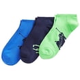 thumbnail image 2 of Polo Ralph Lauren Men's 3-Pack Big Polo Player Ped Sock, Kiwi, 10-13, 2 of 2