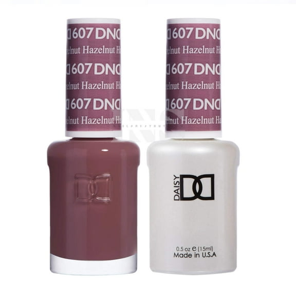 DND Nail Gel & Lacquer DUO -  #607 Hazelnut