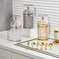 thumbnail image 5 of Necvior Utensils Holder with Lid Dustproof Dessert Fork Organizer Stylish Cutlery Rack for Home and Party Use Kitchen Accessory, 5 of 14