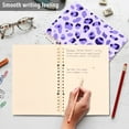 thumbnail image 6 of joogoo Spiral Journal Notebook Leopard Purple-a1 College Ruled Notebooks 8.3" x 5.7" 2 PCs, 6 of 8