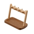thumbnail image 4 of Organizador de joyas, expositor de madera, versátil, para collares, para mesa, vitrina, tocador, entrada., 4 of 9