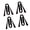 Black, variant on Car Modification Door Closure Interior Sound Insulation Damper Seal Pad Damping Protectors for Car SUV