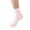 Pink, variant on yunLCZ No Show Socks Womens Socks Compression Ankle Support Socks Women Men Coolmax Wicking Cushioned Athletic Plantar Fasciitis Flock Black One Size