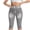 #04 Dark Gray 【Mix & Match: Stock Up on Your Favorite Colors】, variant on Women's Polyester Blend Mid Waist Yoga Capris, Fitted Tummy Control Sport Printed Leggings, Four-Way Stretch Compression Workout Pants for Running, Gym, Athletic | TruHer,Black L