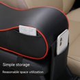 thumbnail image 3 of Cojín para reposabrazos de coche, almohadilla de espuma viscoelástica para reposabrazos de coche, almohada para reposabrazos de consola central automática con soporte para teléfono, bolsa de, 3 of 5