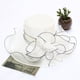 thumbnail image 5 of Sombrero de ala ancha de verano para mujer Fdelink, blanco, 5 of 6