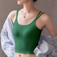 thumbnail image 2 of Bra for Women with Halter Neck, Removable Pads, Seamless Wrap Design, Stretch Polyester Fabric, Backless Support, Daily Wear, 2 of 8