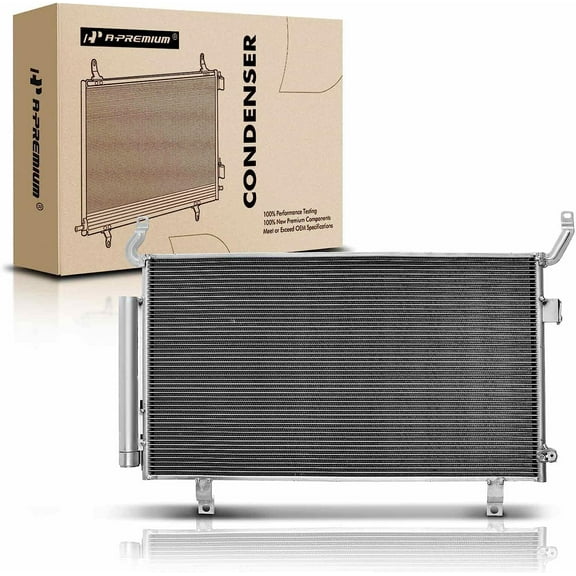 A-Premium Air Conditioning A/C Condenser Compatible with Subaru Outback, Legacy, 2020-2022, 2.4L 2.5L