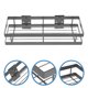 thumbnail image 4 of Estante de especias de pared autoadhesivo de metal flotante, organizador para colgar en la pared, para armarios de cocina, despensas y baños., 4 of 8