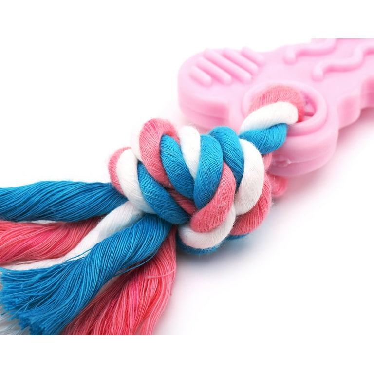 Top paw rope top chew natural bone