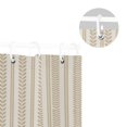 thumbnail image 5 of Yayeee Shower Curtain with Hooks 72"x72" Waterproof Fabric Bathroom Hanging Decor, Soft Brown Abstract Pattern, 5 of 5