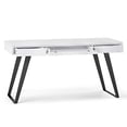thumbnail image 3 of SIMPLIHOME Lowry Desk, 54 inch, Distressed White, 3 of 5