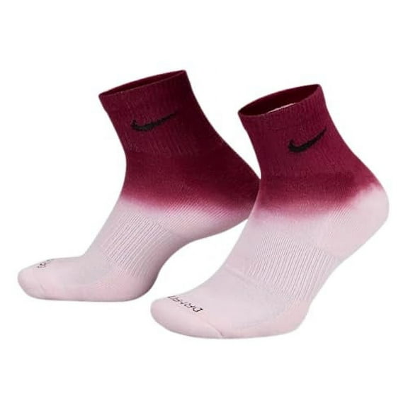 Nike Womens 2 Pack Everyday Plus Cushioned Ankle Socks Medium DH6304-908