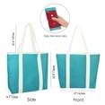 thumbnail image 6 of Strip Mesh Beach Tote Bags,Causal Pool Bags for Swimming Picnic Vacation Essentials, 6 of 6