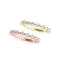 thumbnail image 4 of 3/8ct Vintage Diamond Stackable Wedding Ring Womens Stackable Band 14k Gold, 4 of 4