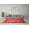thumbnail image 3 of Ahgly Company Indoor Rectangle Oriental Red Industrial Area Rugs, 7' x 10', 3 of 4