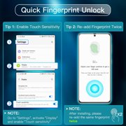 UYWGF-Screen Protector for Samsung Galaxy S21 5G 6.2-Inch, Tempered Glass Film with Easy Installation Tool, Fingerprint ID Compatible, HD Clear, 3-Pack