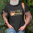 thumbnail image 3 of 40Th Birthday Gifts Ideas Guitar Lover 1983 Limited Edition Men Women Tshirt Graphic Print, 3 of 6