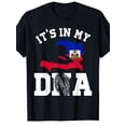 thumbnail image 2 of T-Shirt 100% Cotton Haiti In My DNA Tshirts For Mens Designer Clothes Harajuku Funny Haitian Pride Haitian Flag MEN WOMEN UNISEX 220g Tee For Adult, Men, Women, Teen, Teenager, Adolescent, Youth, 2 of 6