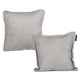 thumbnail image 1 of Set de 2 Cojines (1 Cuadrado + 1 Cuadrado Grande) Manhattan Gris, 1 of 7
