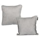 thumbnail image 1 of Set de 2 Cojines (1 Cuadrado + 1 Cuadrado Grande) Manhattan Gris, 1 of 7