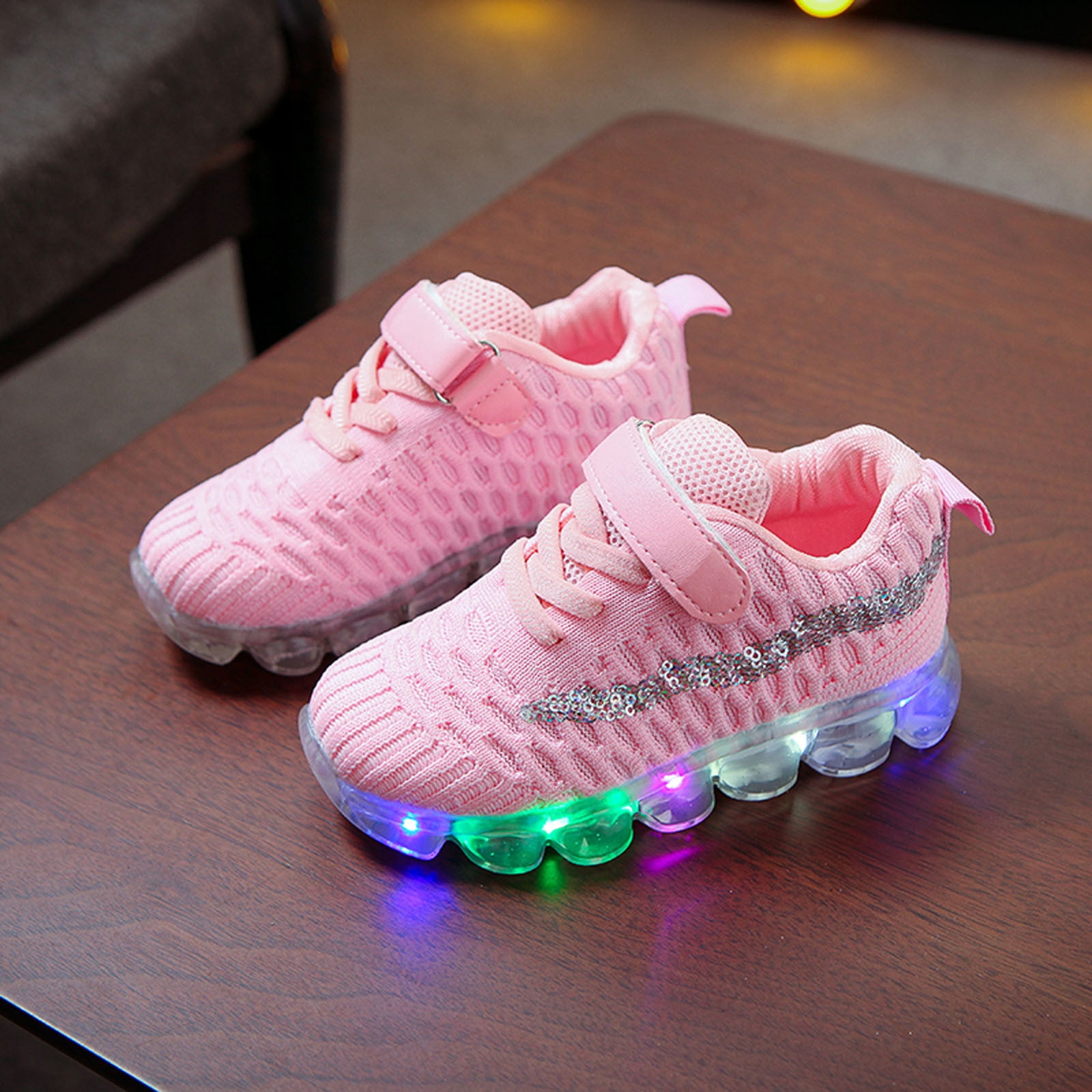 LoyisViDion Toddler Shoes Clearance Toddler Baby Girls Boys Led Glow ...